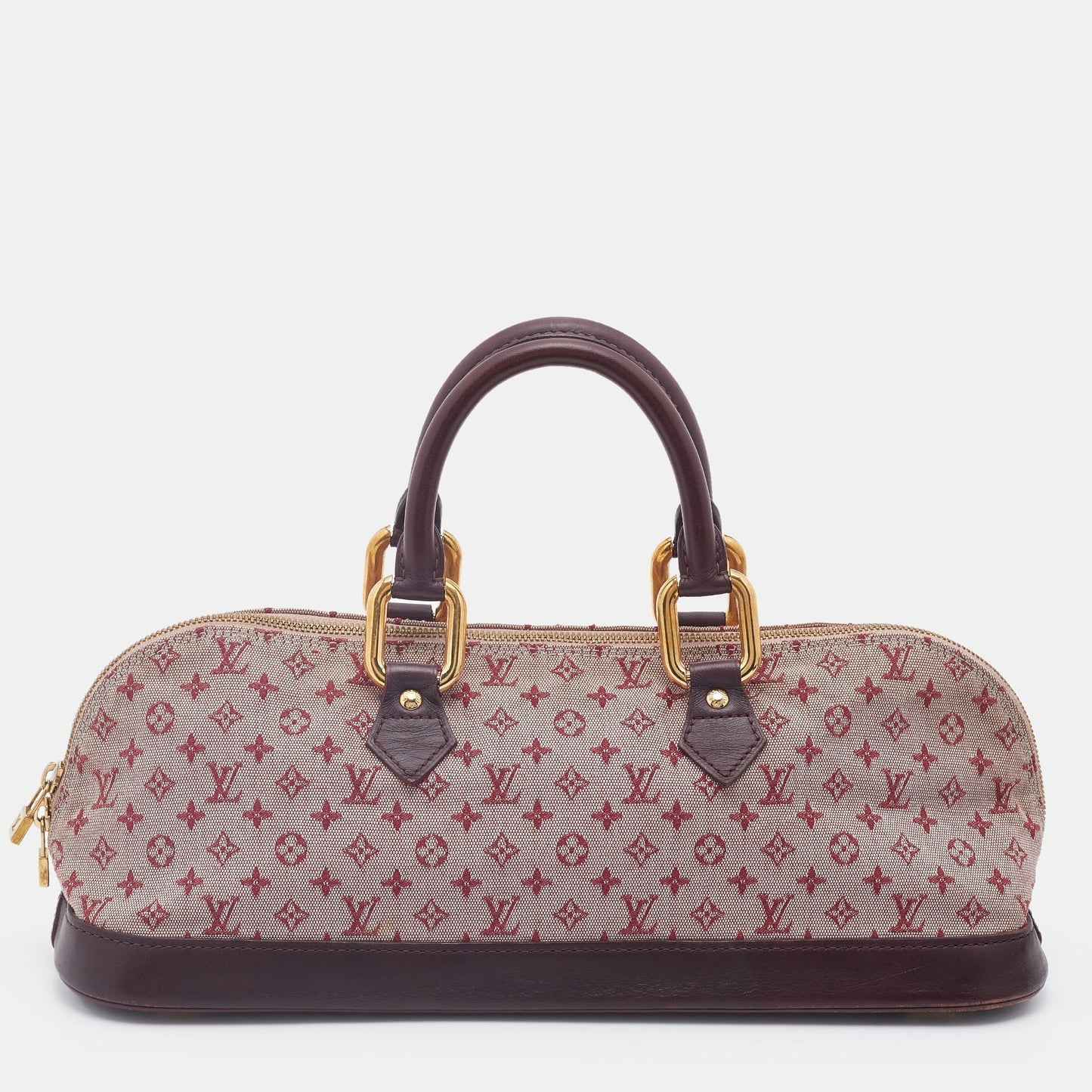 Louis Vuitton Cherry Monogram Mini Lin Horizontal Alma Bag
