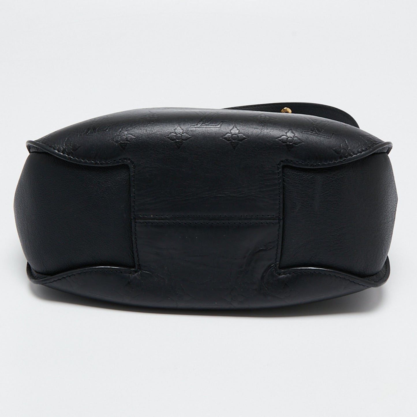 Louis Vuitton Black Monogram Leather Very  Hobo Bag