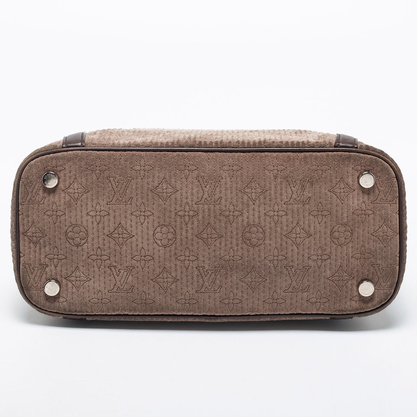 Louis Vuitton Brown Monogram Antheia Suede Ixia PM Bag