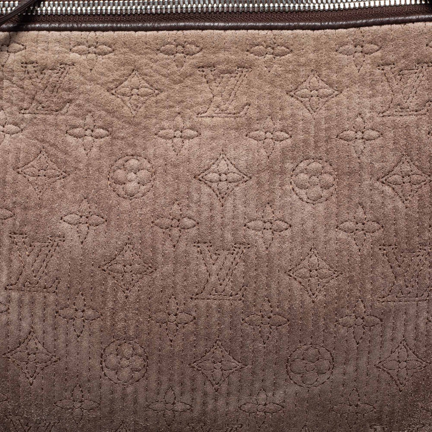 Louis Vuitton Brown Monogram Antheia Suede Ixia PM Bag
