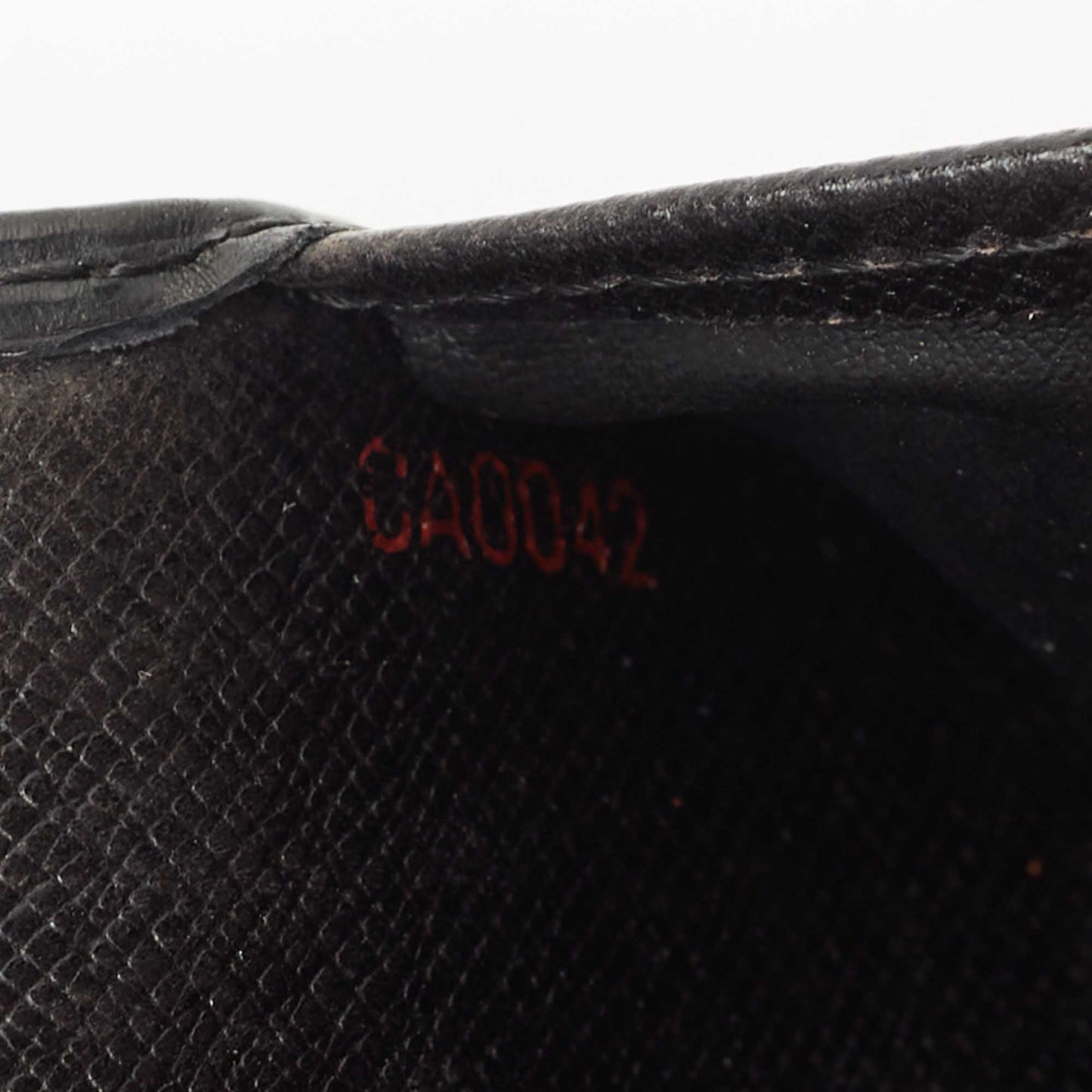 LOUIS VUITTON Black Epi Leather Bifold Long Wallet