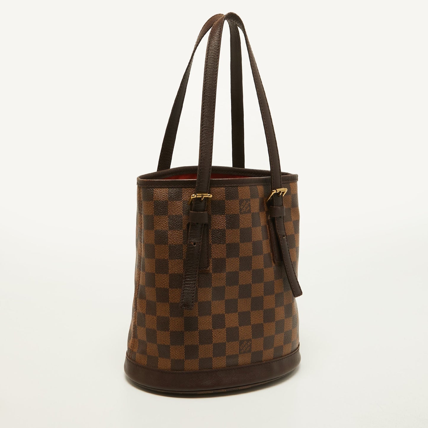 Louis Vuitton Damier Ebene Canvas Marais Bucket Bag