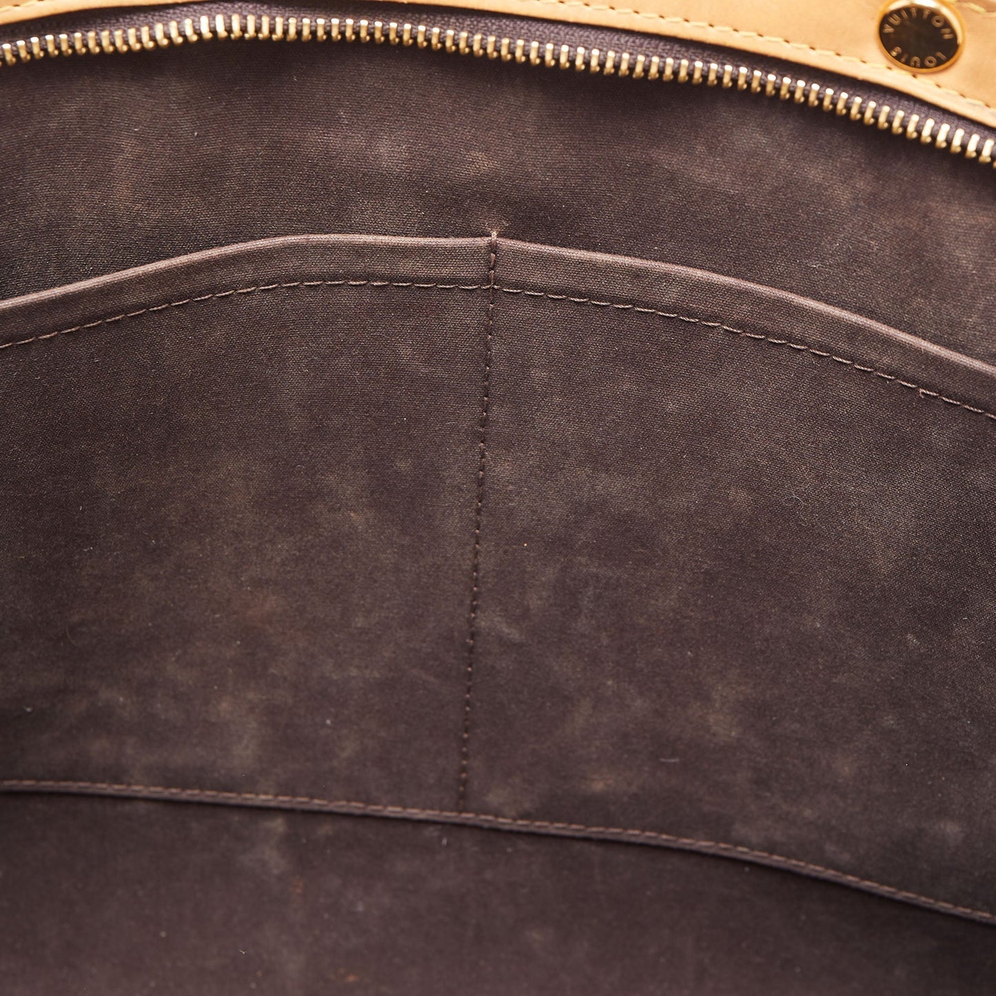 LOUIS VUITTON Amarante Monogram Vernis Brea GM Bag