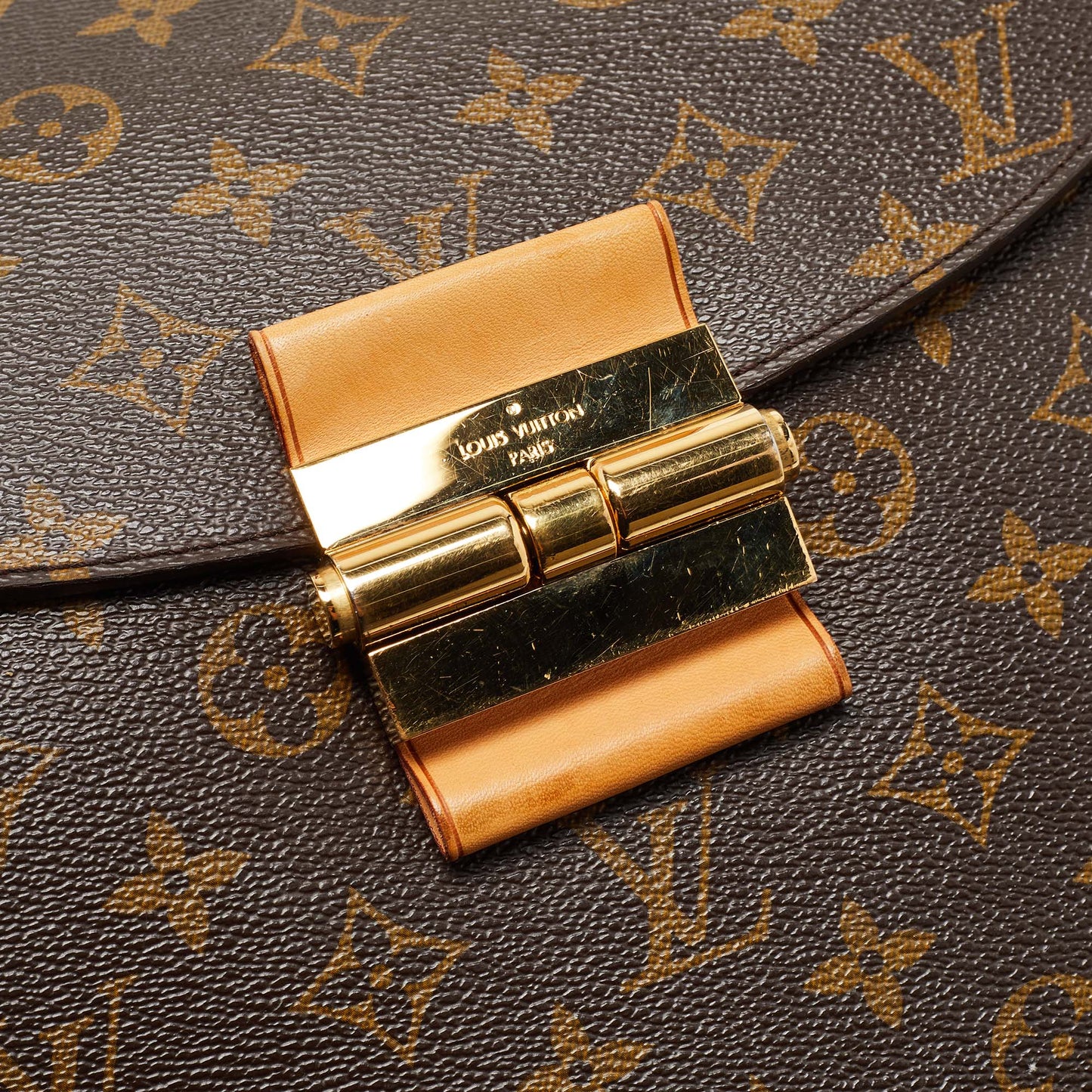 LOUIS VUITTON Aurore Monogram Canvas Olympe Bag