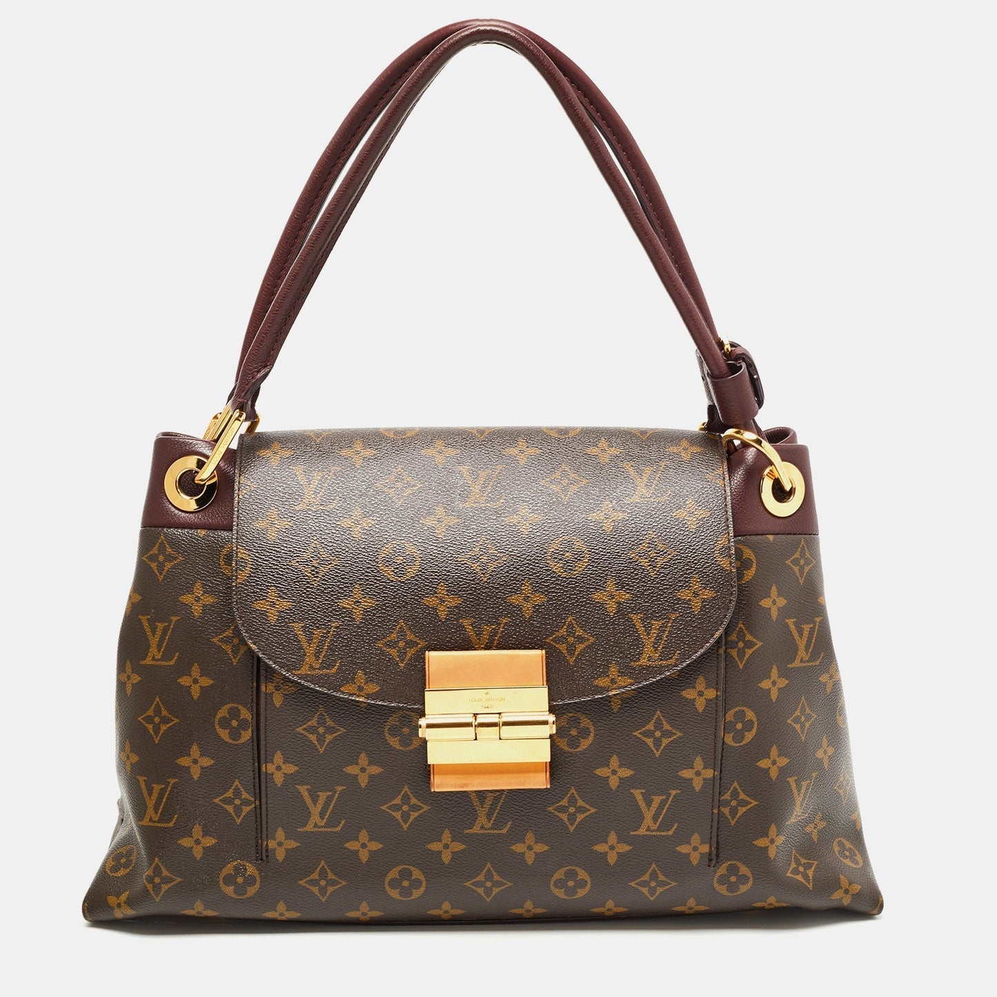 LOUIS VUITTON Aurore Monogram Canvas Olympe Bag
