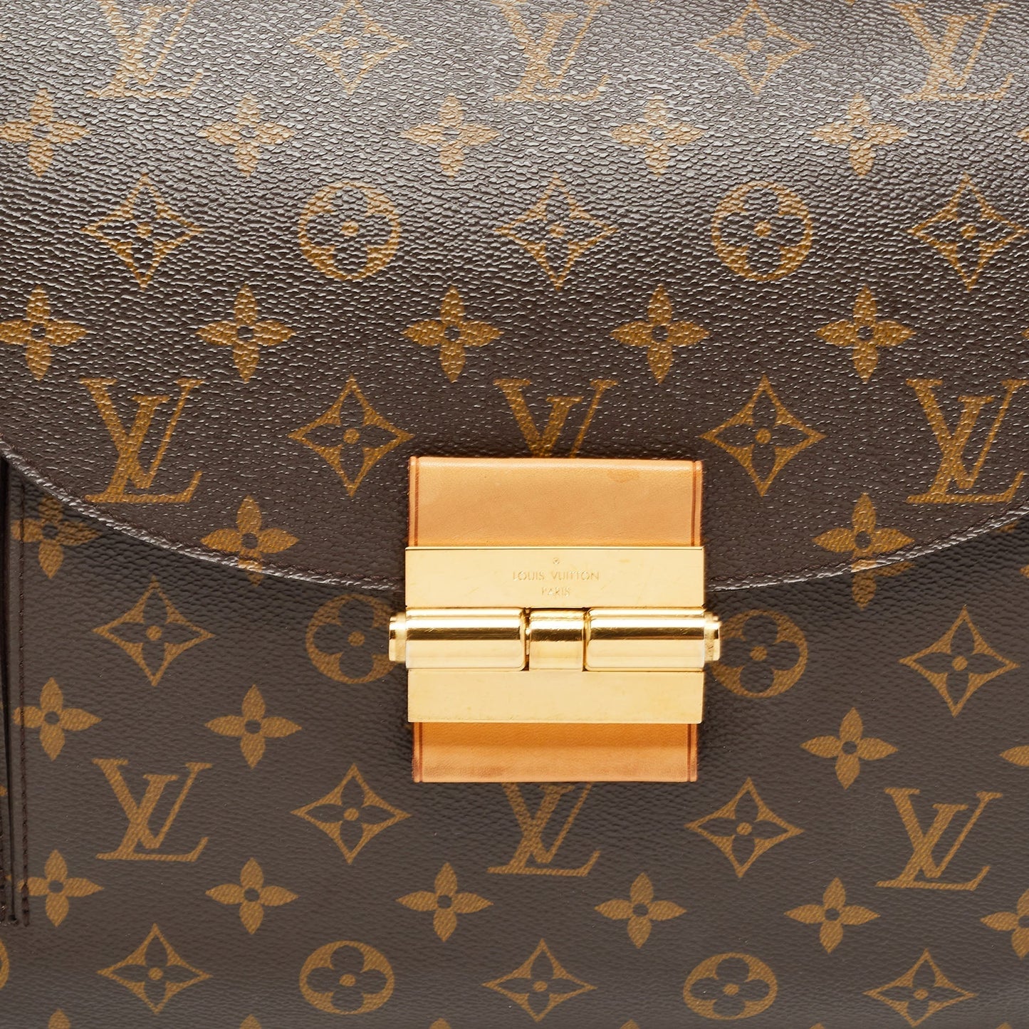 LOUIS VUITTON Aurore Monogram Canvas Olympe Bag