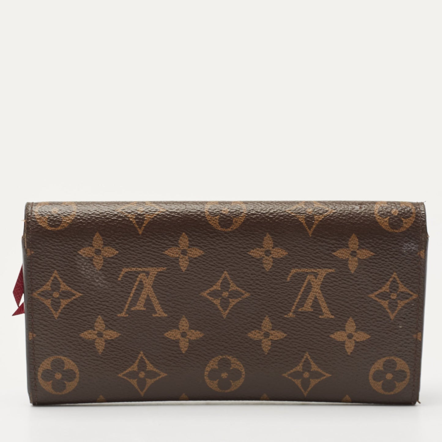 LOUIS VUITTON Fuchsia Monogram Canvas Emilie Wallet