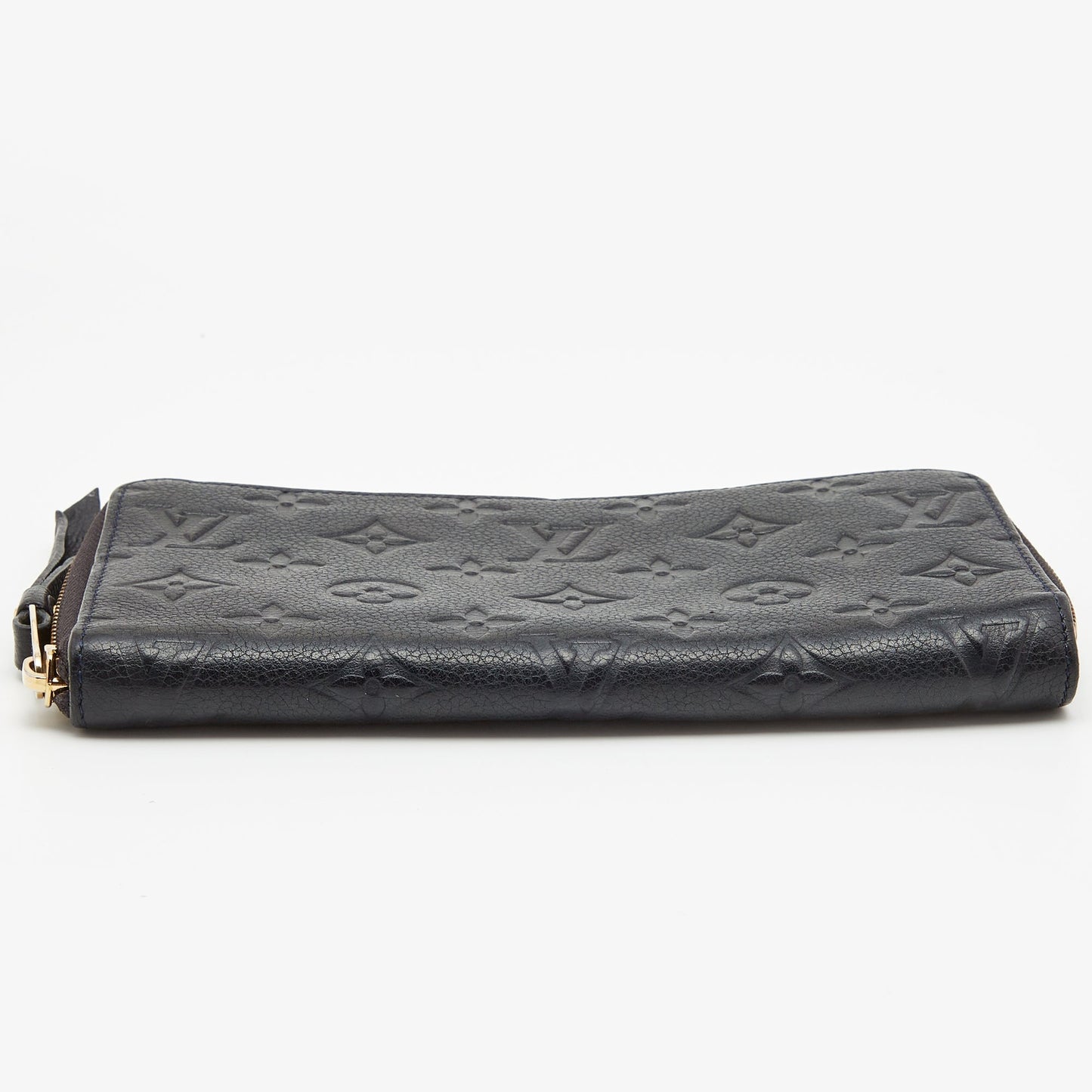 LOUIS VUITTON Bleu Infini Monogram Leather Zippy Wallet