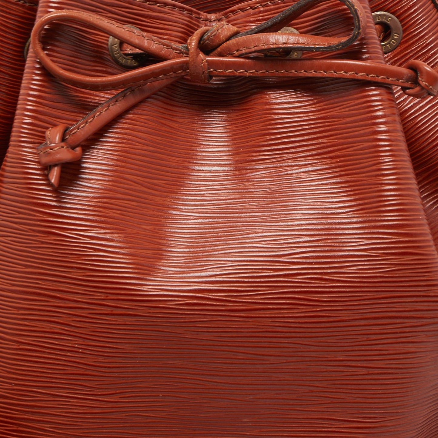 LOUIS VUITTON Cipango Gold Epi Leather Petit Noe Bag