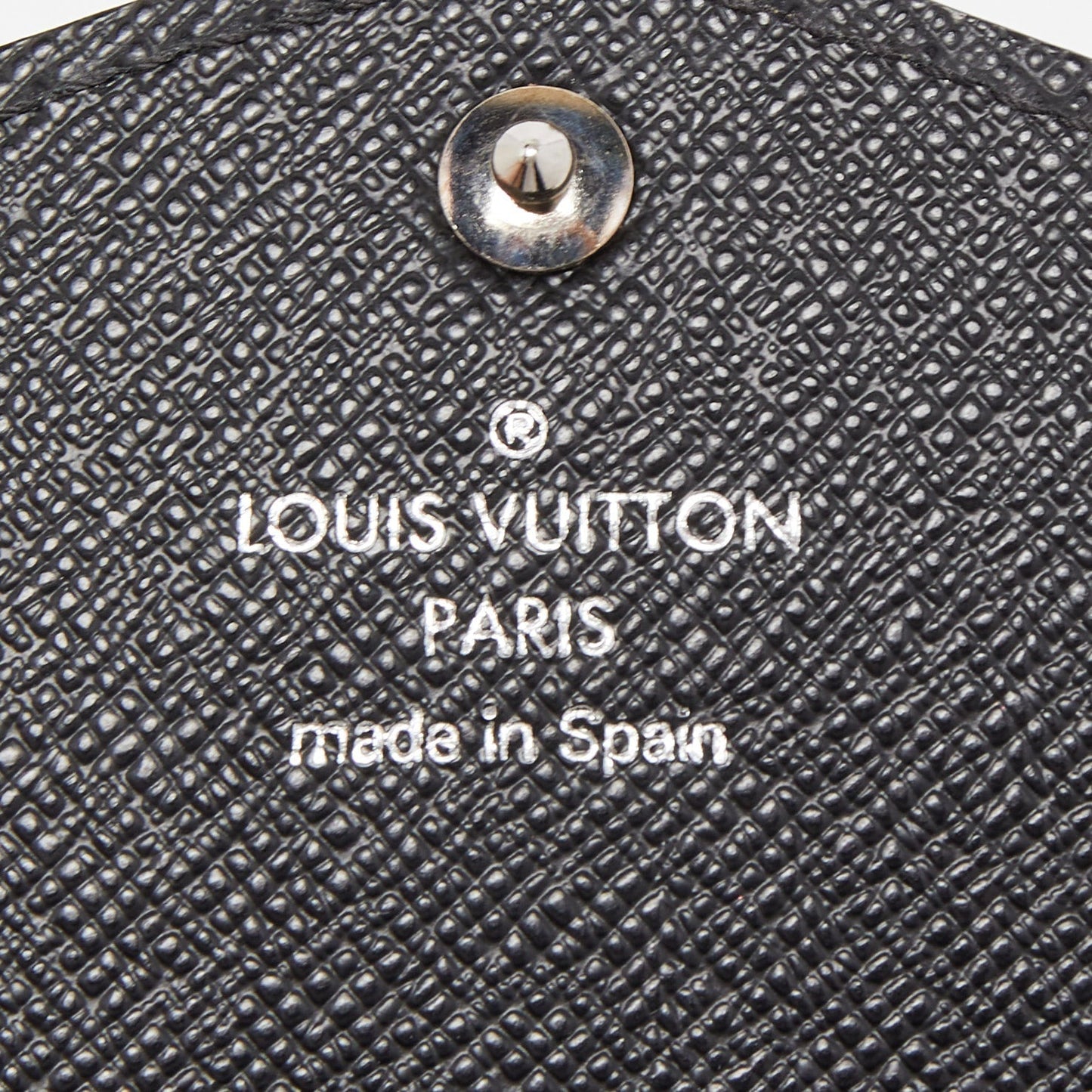 LOUIS VUITTON Denim Epi Leather Sarah Wallet