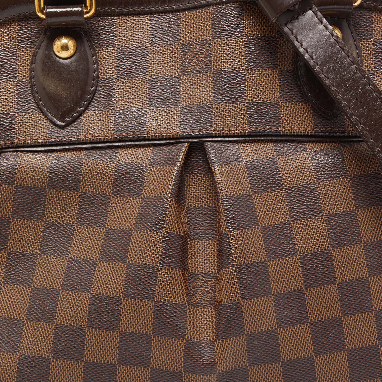LOUIS VUITTON Damier Ebene Canvas Trevi PM Bag
