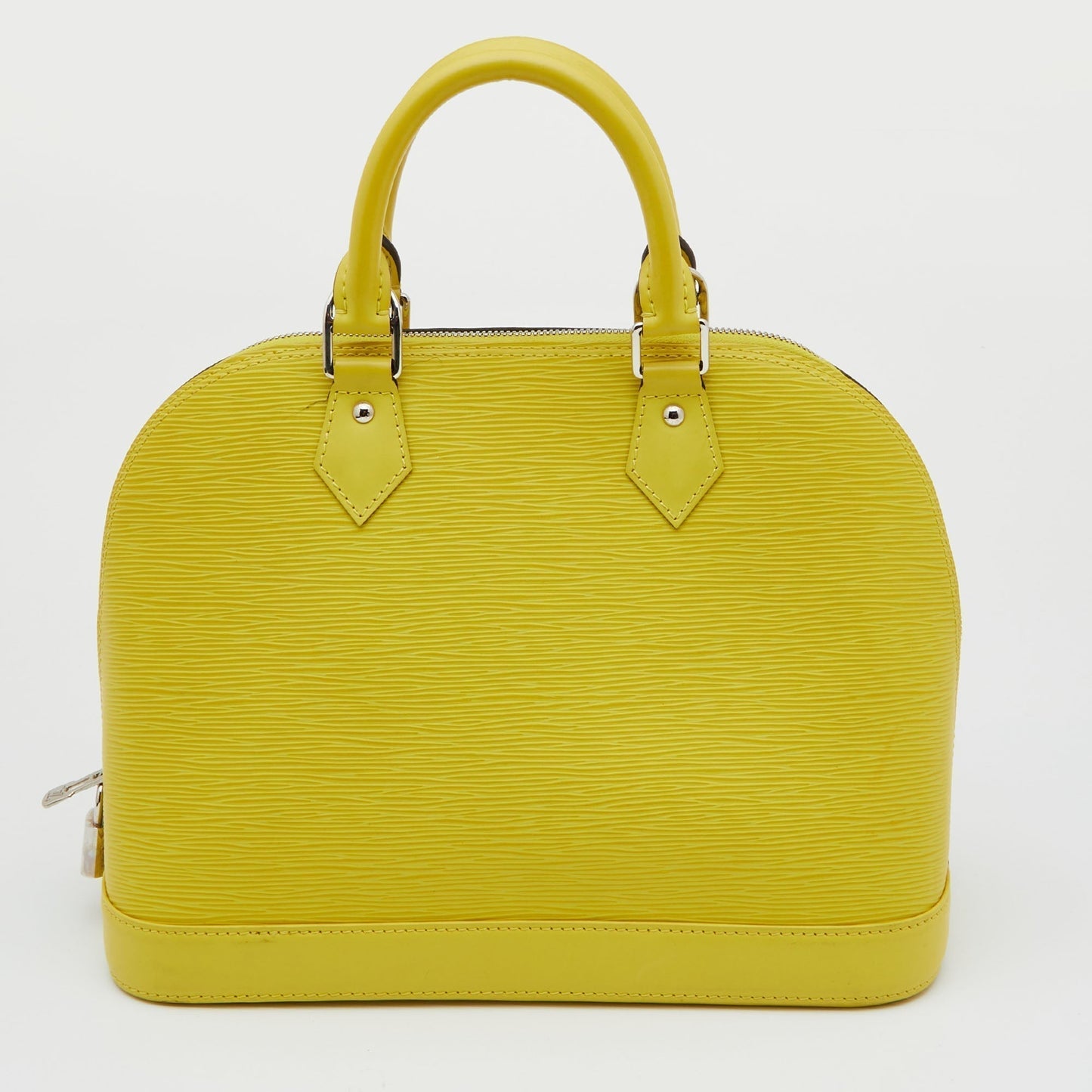 LOUIS VUITTON Citron Epi Leather Alma PM Bag