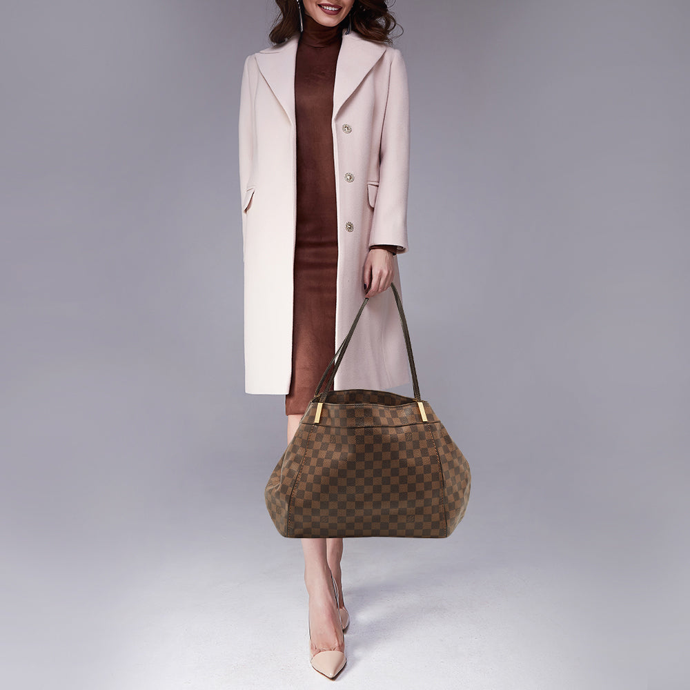 LOUIS VUITTON Damier Ebene Canvas Marylebone GM Bag