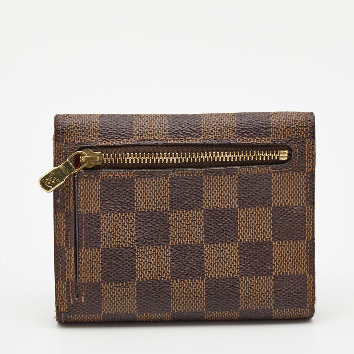 LOUIS VUITTON Damier Ebene Canvas Koala Wallet