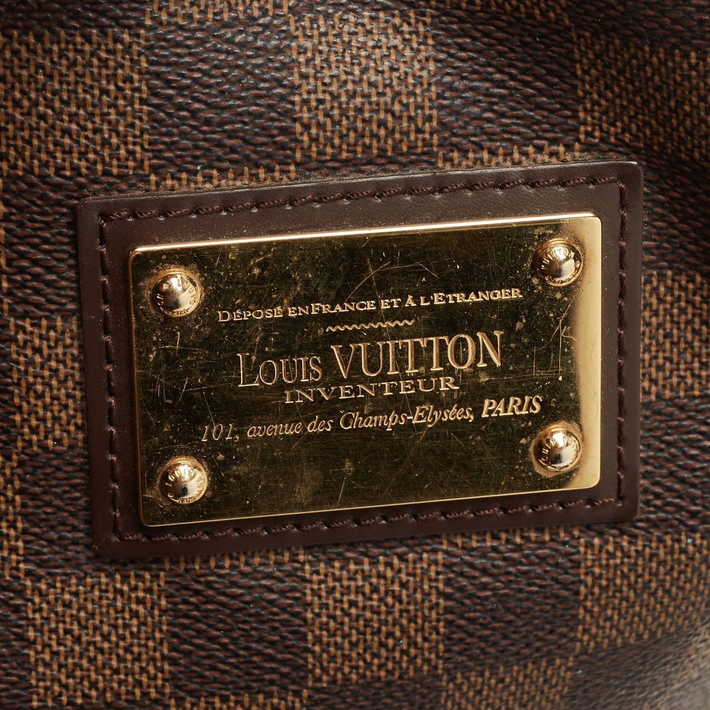 LOUIS VUITTON Damier Ebene Canvas Hampstead PM