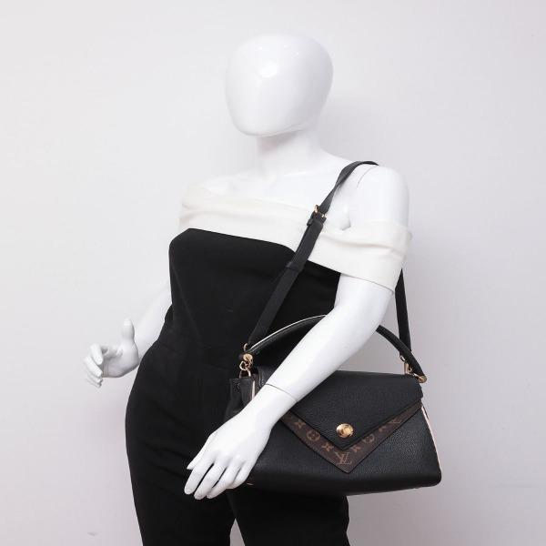 Louis Vuitton Double V Handbag Noir