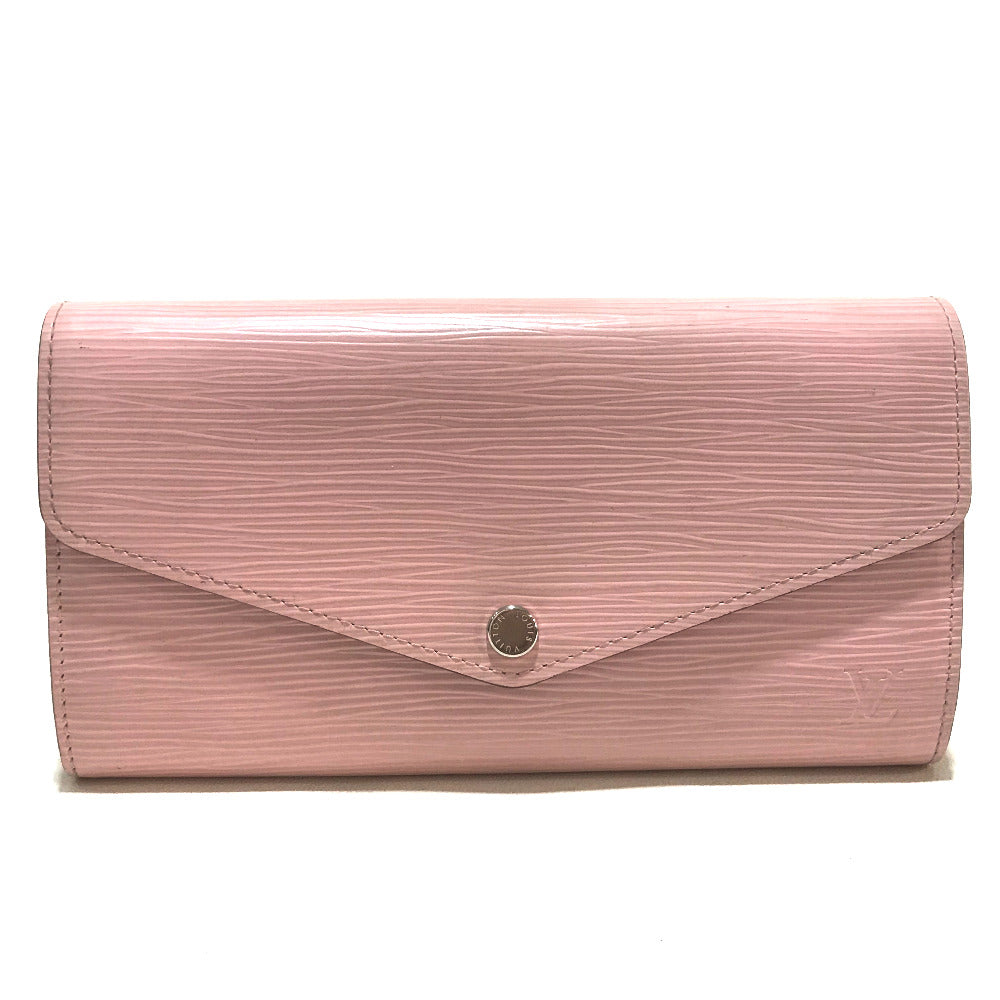 LOUIS VUITTON Folded wallet M61394 Epi Leather pink Epi Portefeuille Sarah Women Used