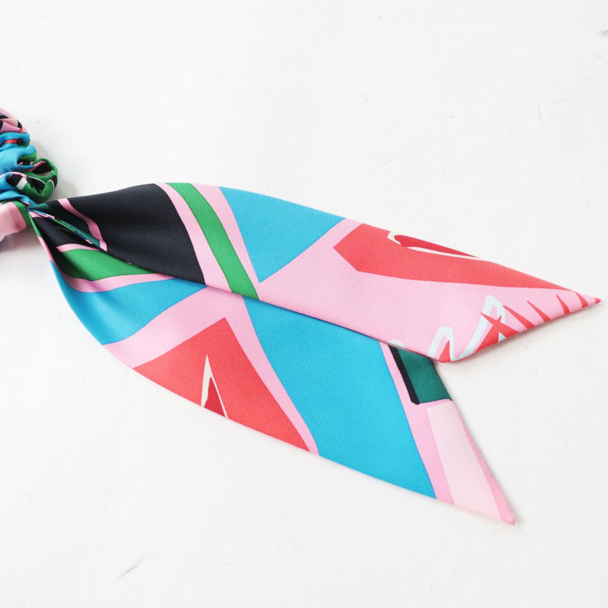 HERMES scarf Multi<br>Sea Surf and Fun Women Used