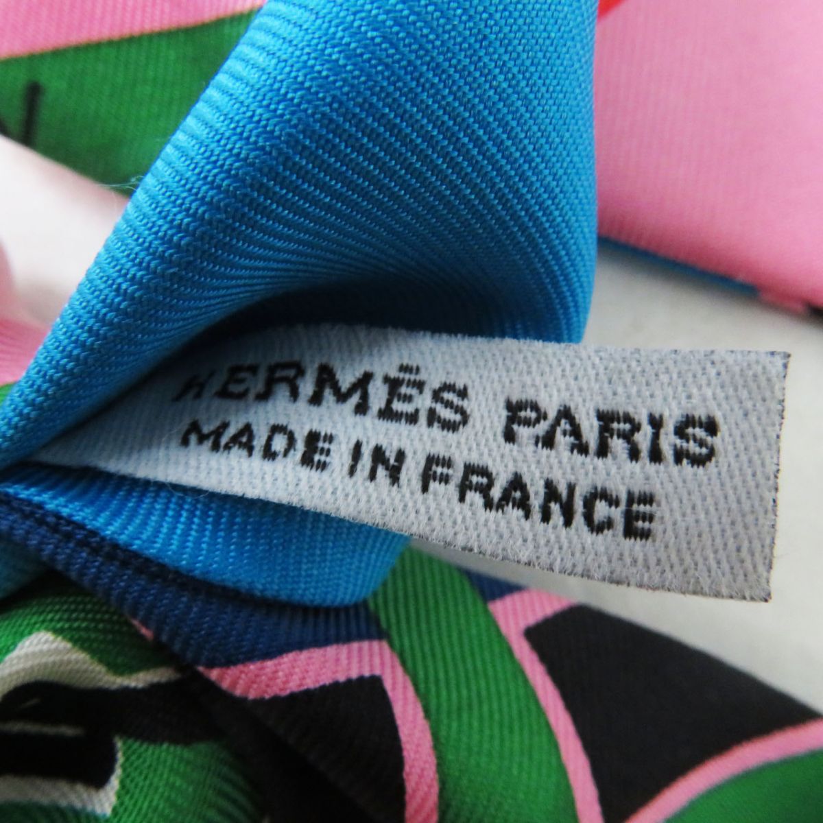 HERMES scarf Multi<br>Sea Surf and Fun Women Used