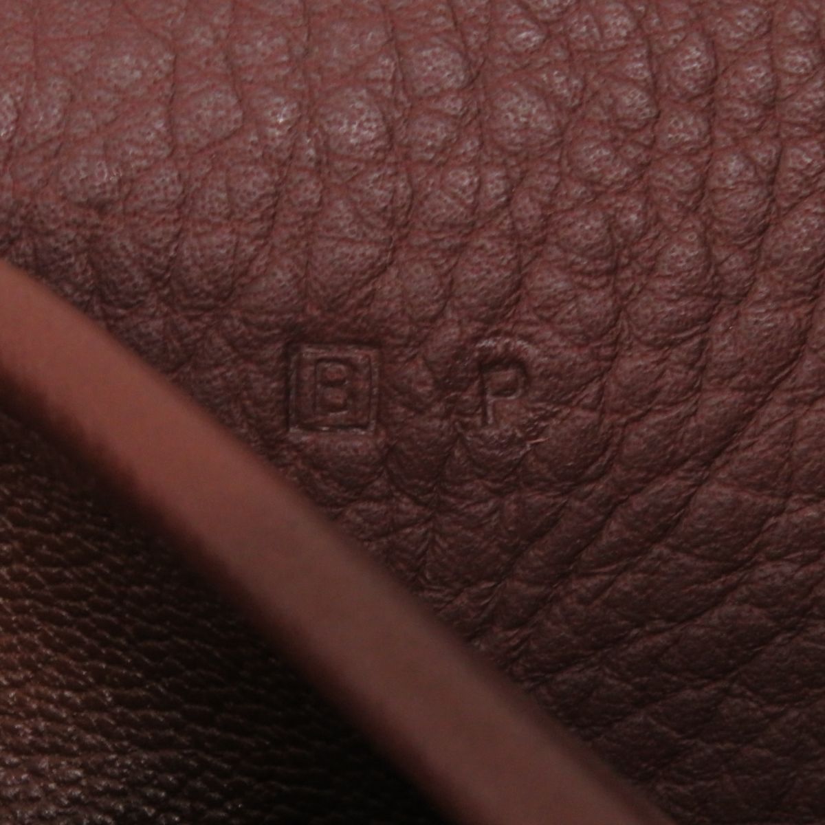 HERMES Shoulder Bag Main: Buffle, Main: Toile H Rouge Ash x Silver Metal Women Used