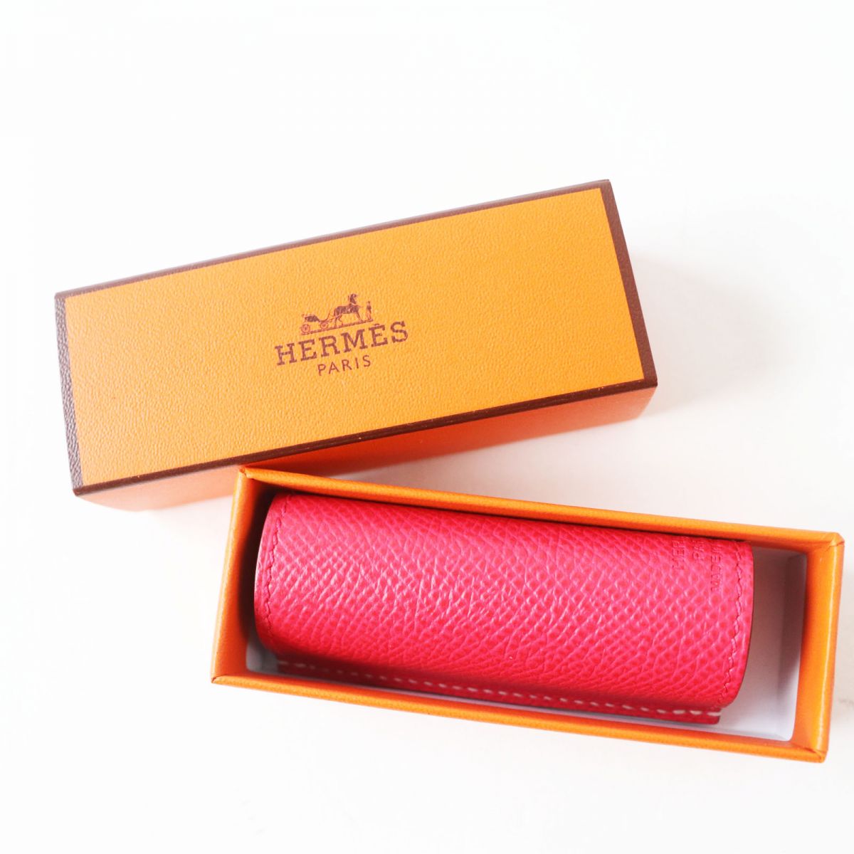 HERMES Other accessories Main�FEpsom Rose Extreme Women Used