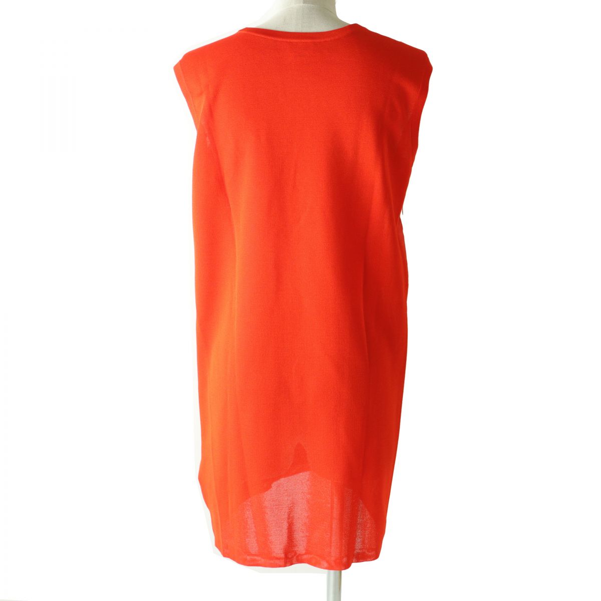 HERMES one piece silk Orange type Constellation Pattern 34