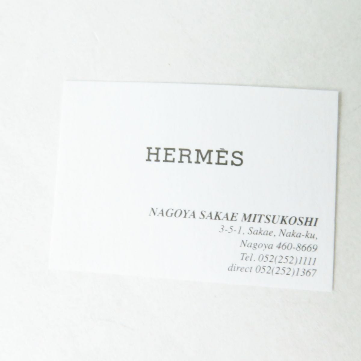 HERMES Necklace Main: Vaux Swift Etoupe x Pink Gold Women Used