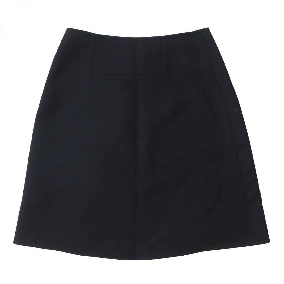 HERMES skirt Outer material: 99% wool, Outer material: 1% polyamide (nylon) black Women 34 Used