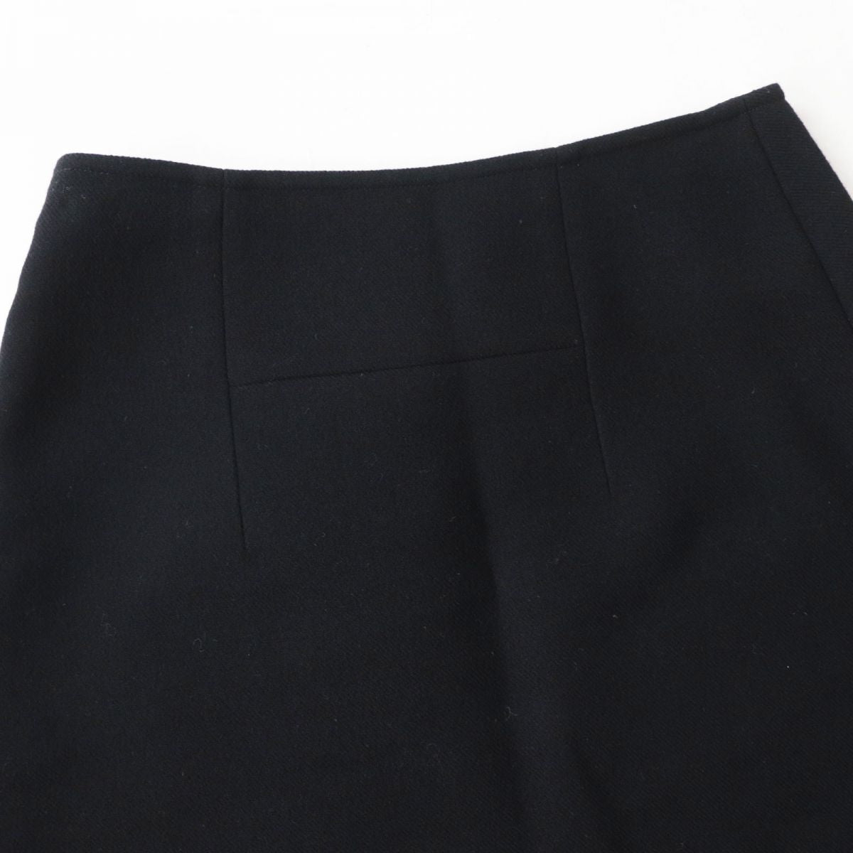 HERMES skirt Outer material: 99% wool, Outer material: 1% polyamide (nylon) black Women 34 Used