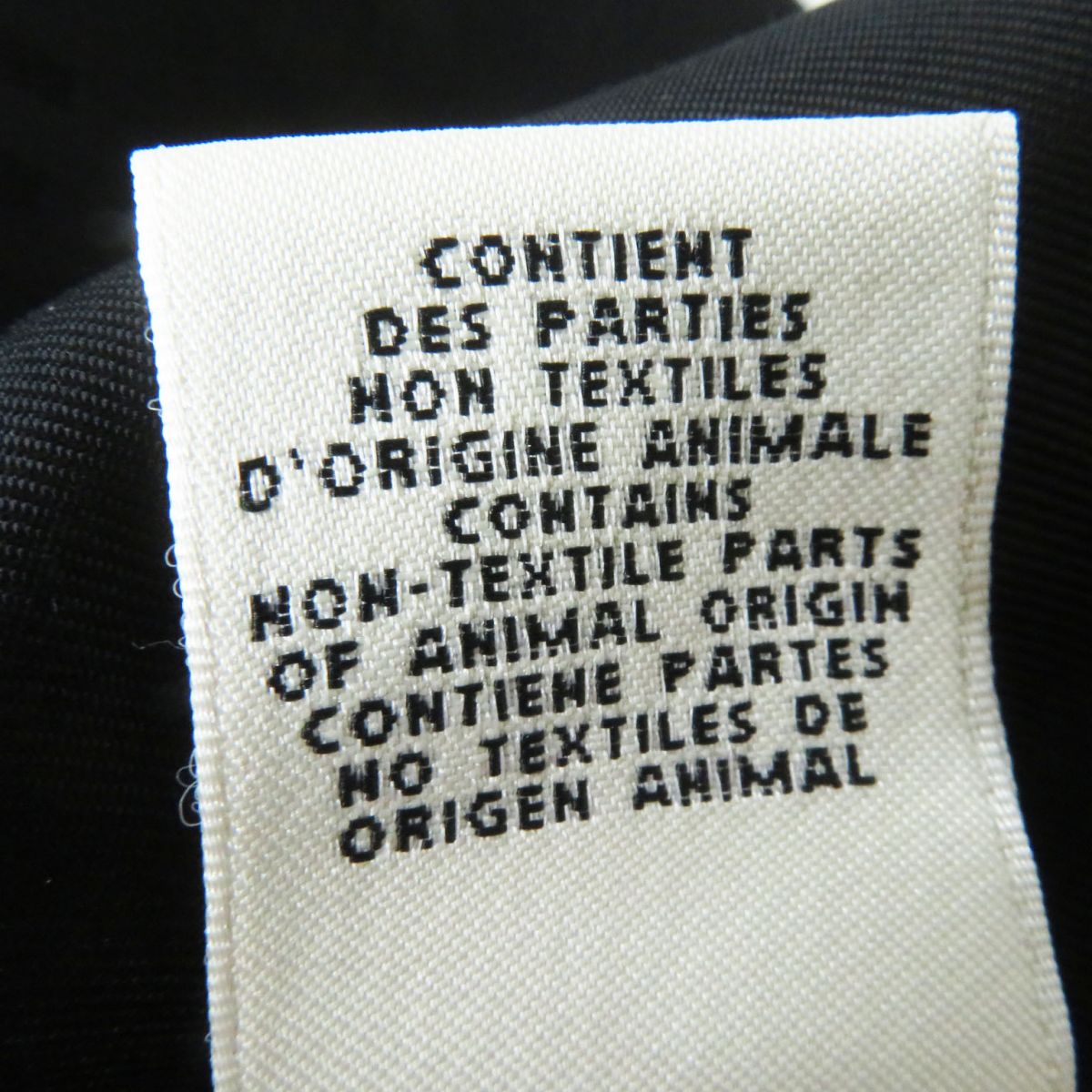 HERMES skirt Outer material: 99% wool, Outer material: 1% polyamide (nylon) black Women 34 Used