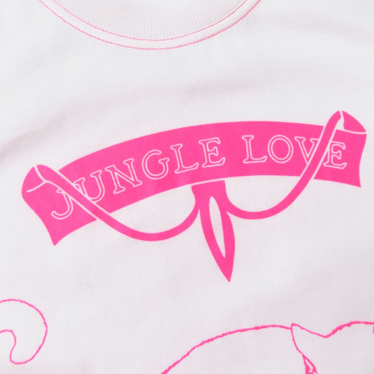HERMES Cut cotton Baby pink Jungle love 34