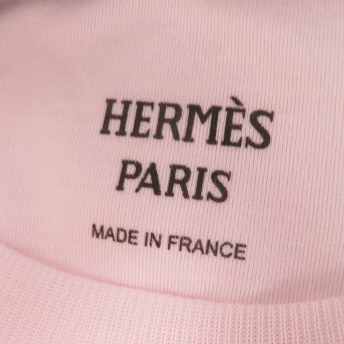 HERMES Cut cotton Baby pink Jungle love 34