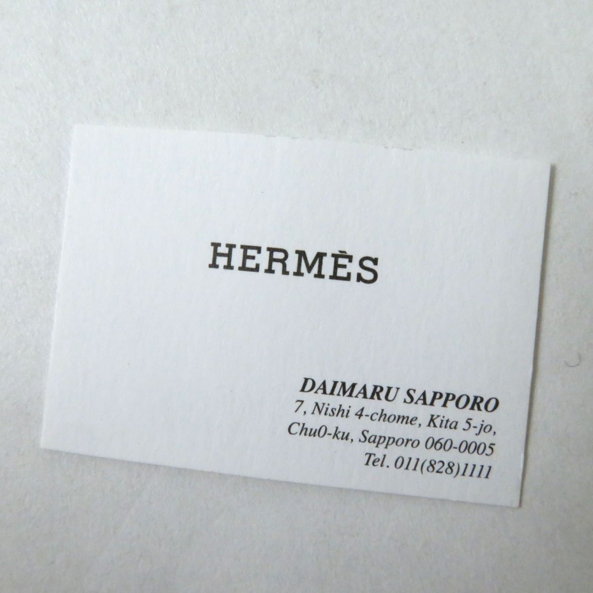 HERMES Necklace Vorswist, gold plated Pink Gold x Brown Women Used
