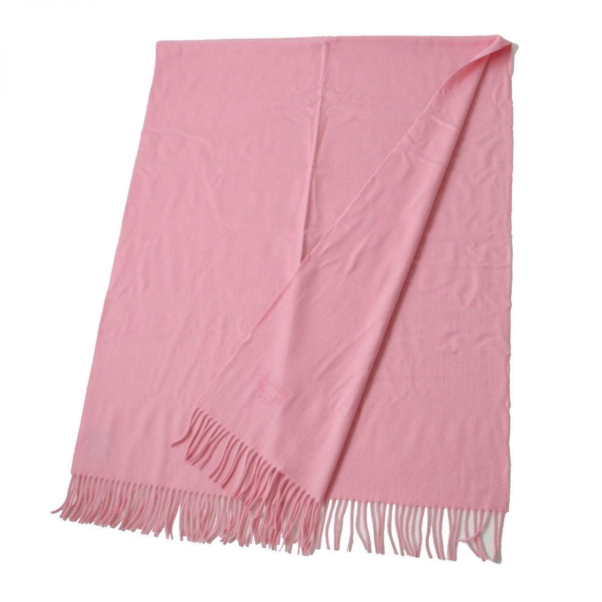 HERMES Stall Main: 100% cashmere Baby pink Women Used