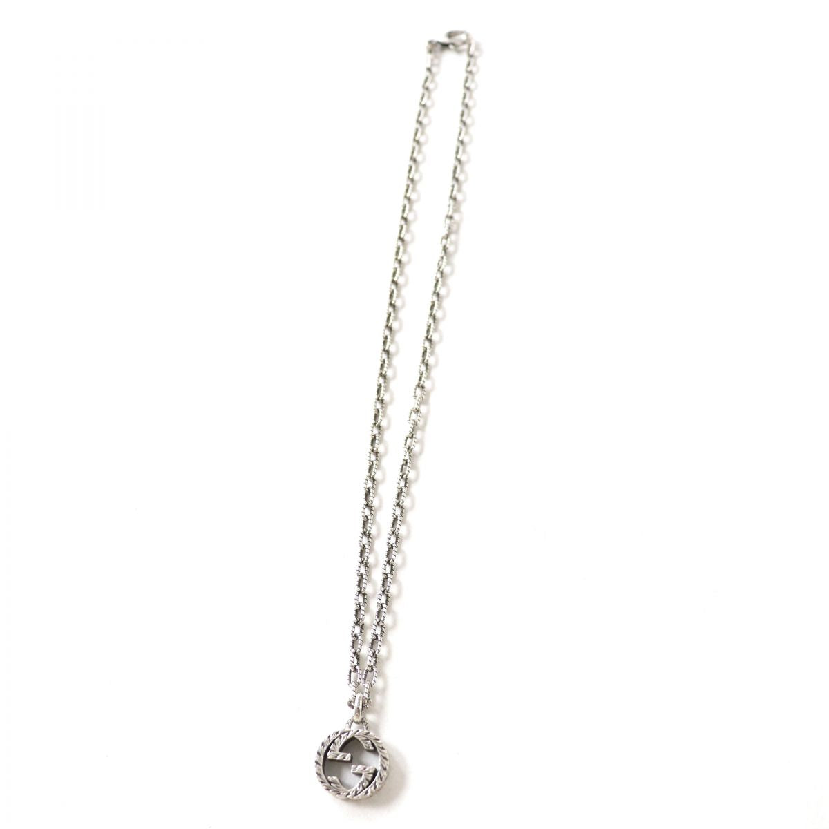 GUCCI Necklace Ag925 Silver Women Used