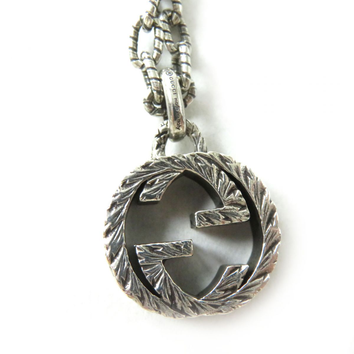 GUCCI Necklace Ag925 Silver Women Used