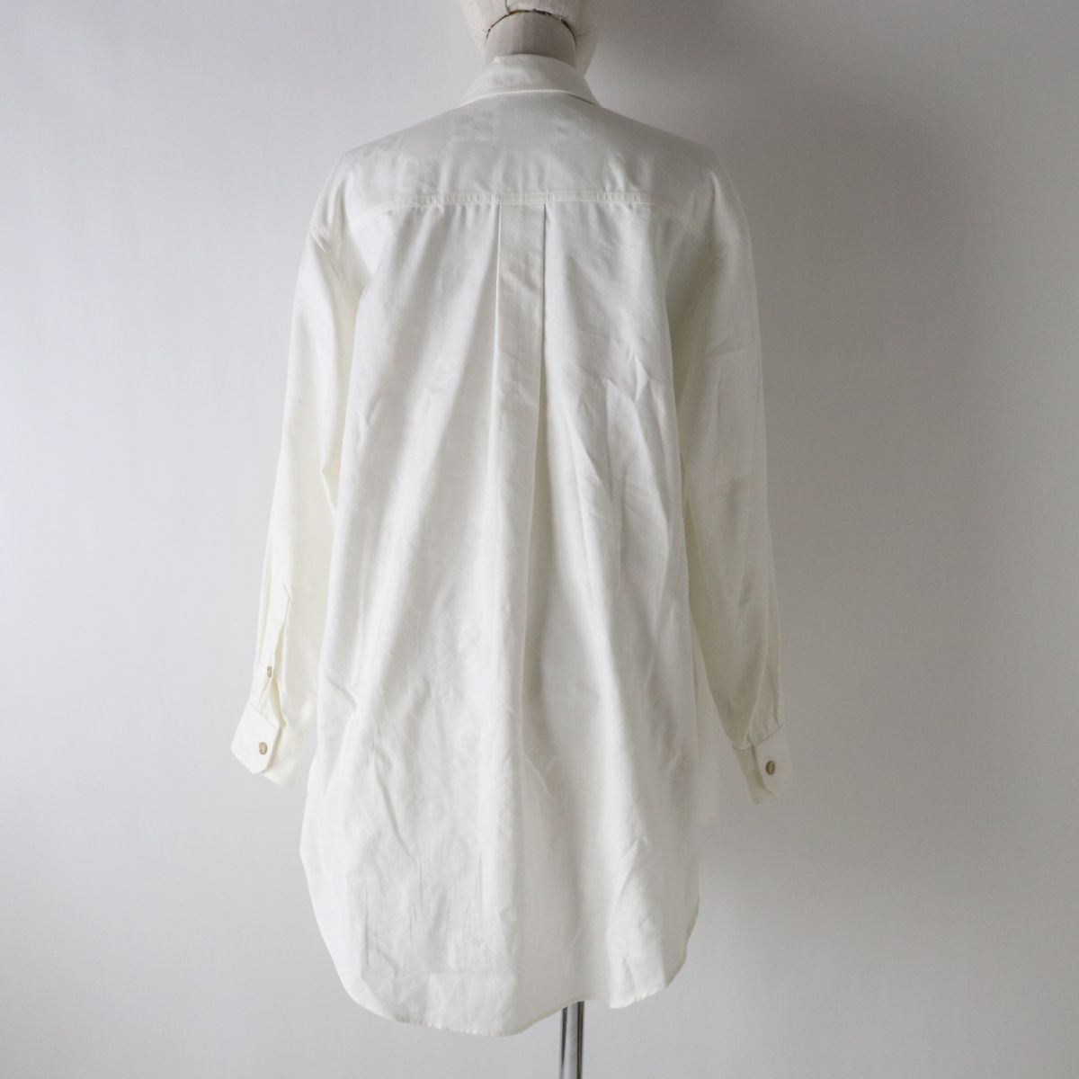 GUCCI Long sleeve shirt 734525 Main: 100% cotton white Women 36 Used