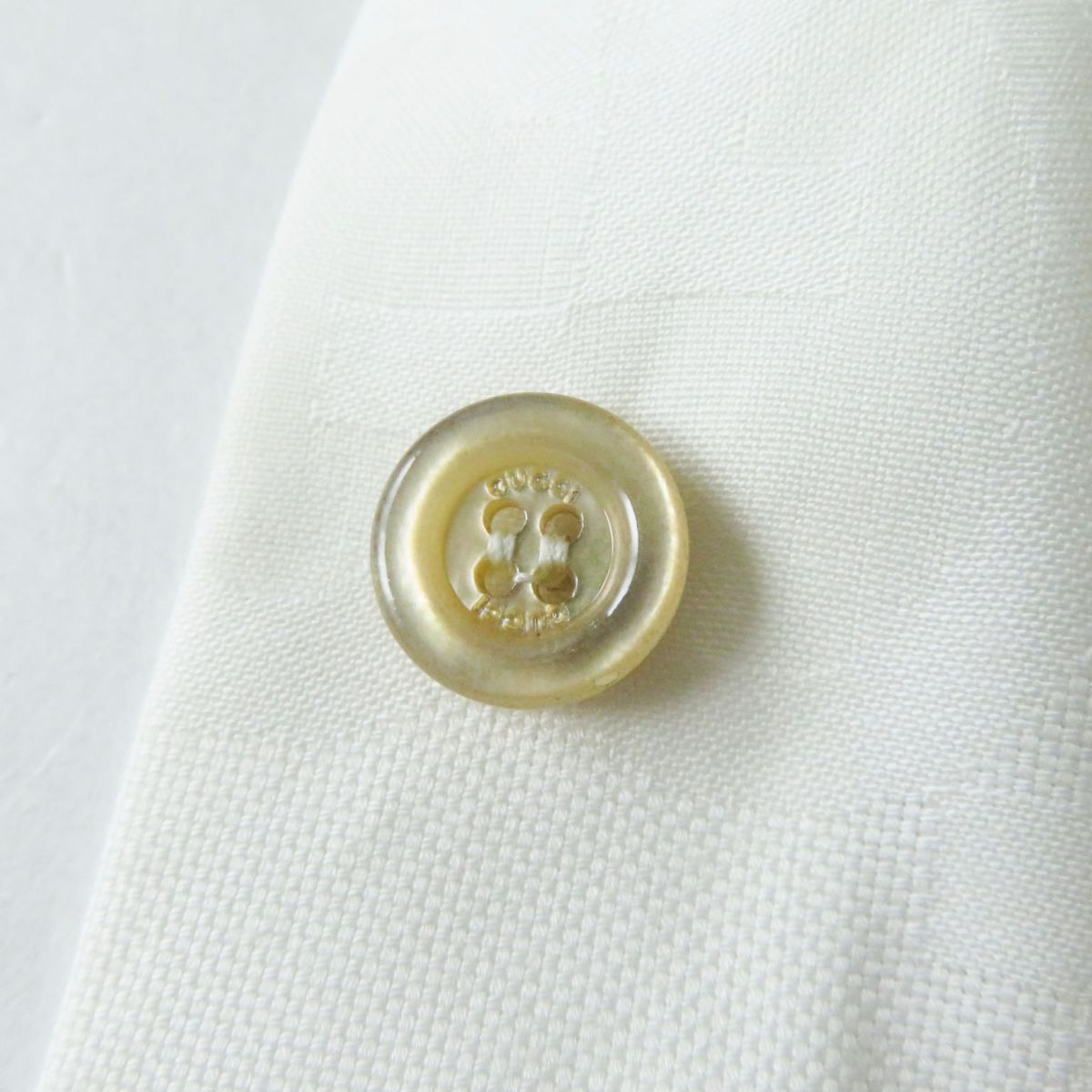 GUCCI Long sleeve shirt 734525 Main: 100% cotton white Women 36 Used