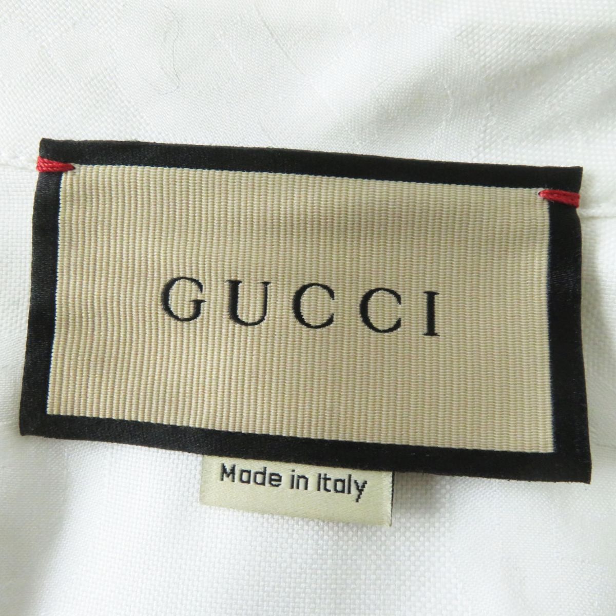 GUCCI Long sleeve shirt 734525 Main: 100% cotton white Women 36 Used