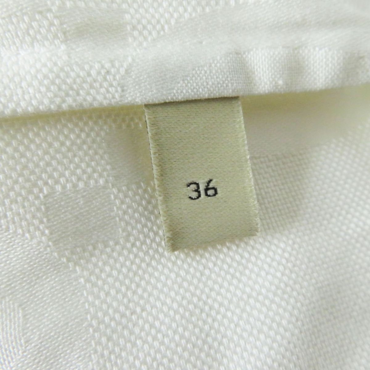 GUCCI Long sleeve shirt 734525 Main: 100% cotton white Women 36 Used