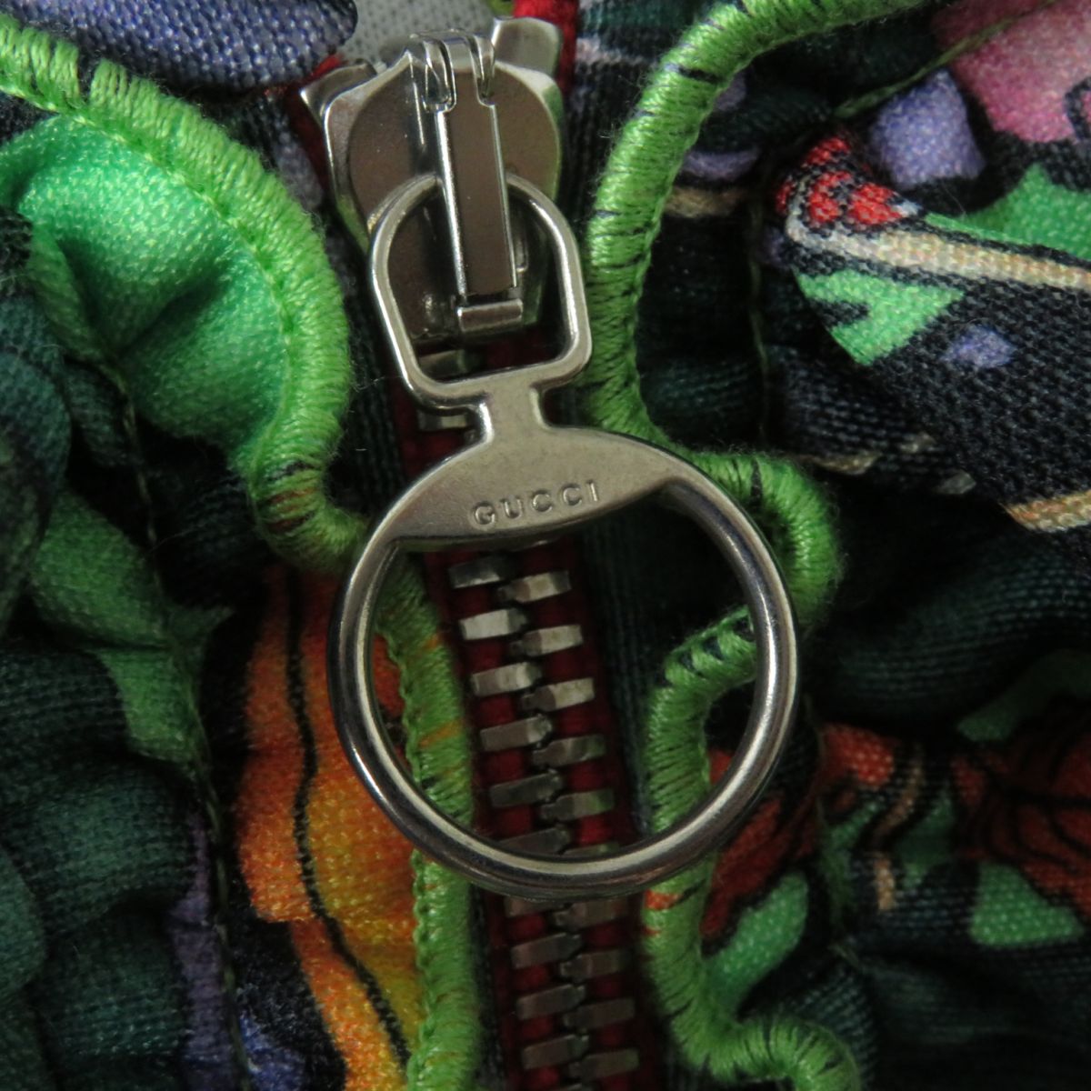 GUCCI Hoodie Outer material: 55% polyester, Outer material: 45% cotton, Part: 100% nylon Multi Women M Used