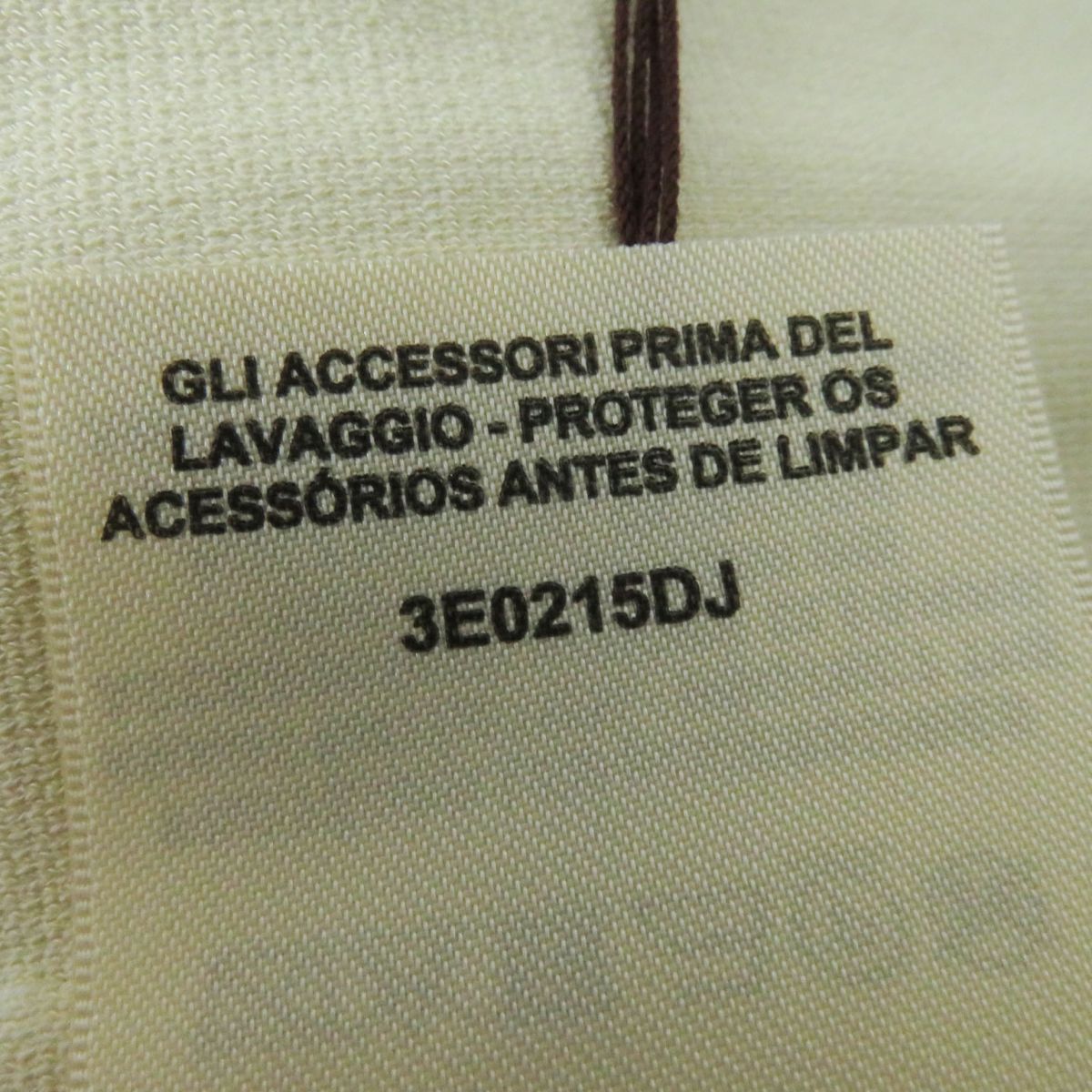 HERMES Jacket Main: 93% rayon, Main: 7% polyurethane, Lining: 65% rayon, Lining: 35% silk Ivory Women 36 Used