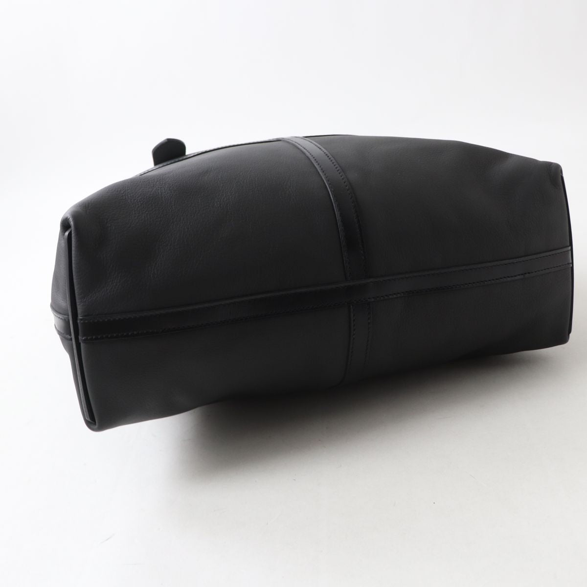 HERMES Tote Bag Main: Taurillon Clemence Cristobal, Part: Mouton black Women Used