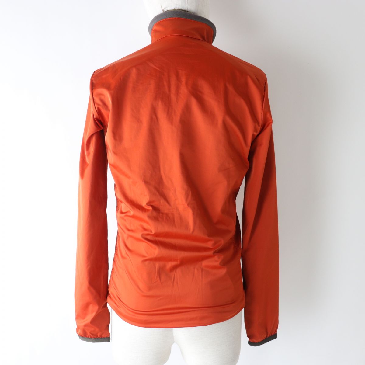 HERMES Jacket Outer: 92% polyamide (nylon), Outer: 8% elastane (polyurethane), Lining: 92% polyester, Lining: 8% elastane (polyurethane) Orange x khaki Women S Used