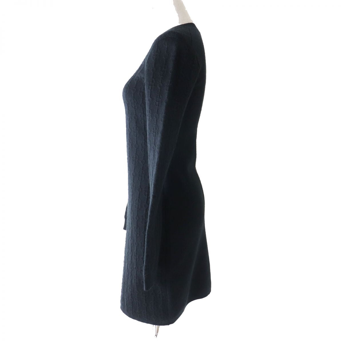 HERMES knit cashmere black 36
