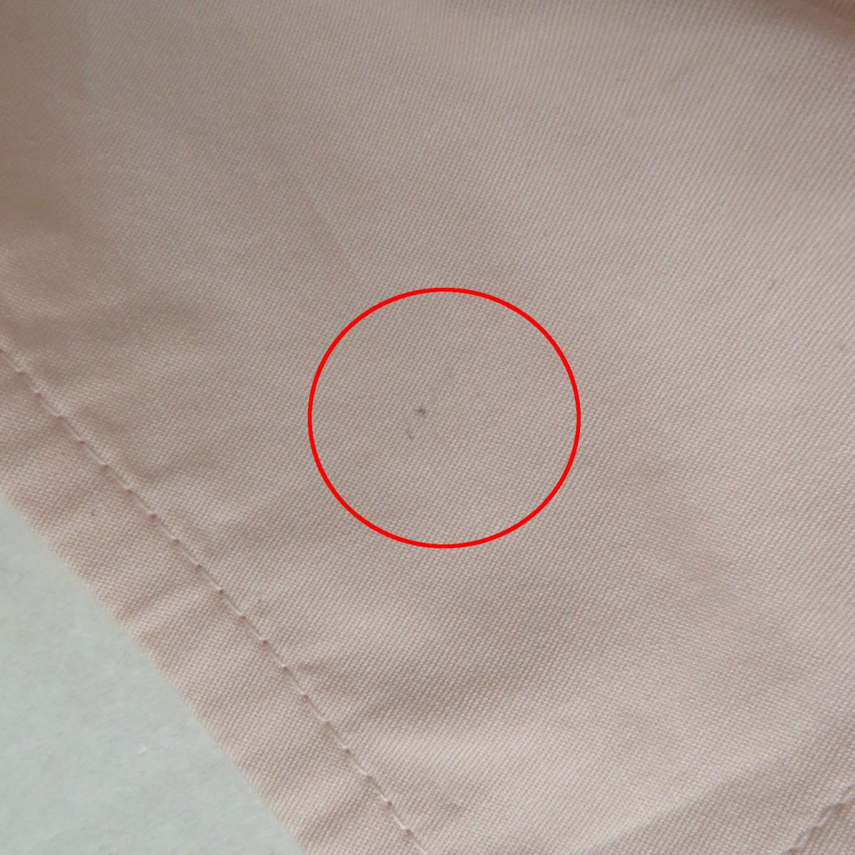 HERMES Long sleeve shirt Main: 100% cotton, Part: 100% polyester Baby pink Women 34 Used
