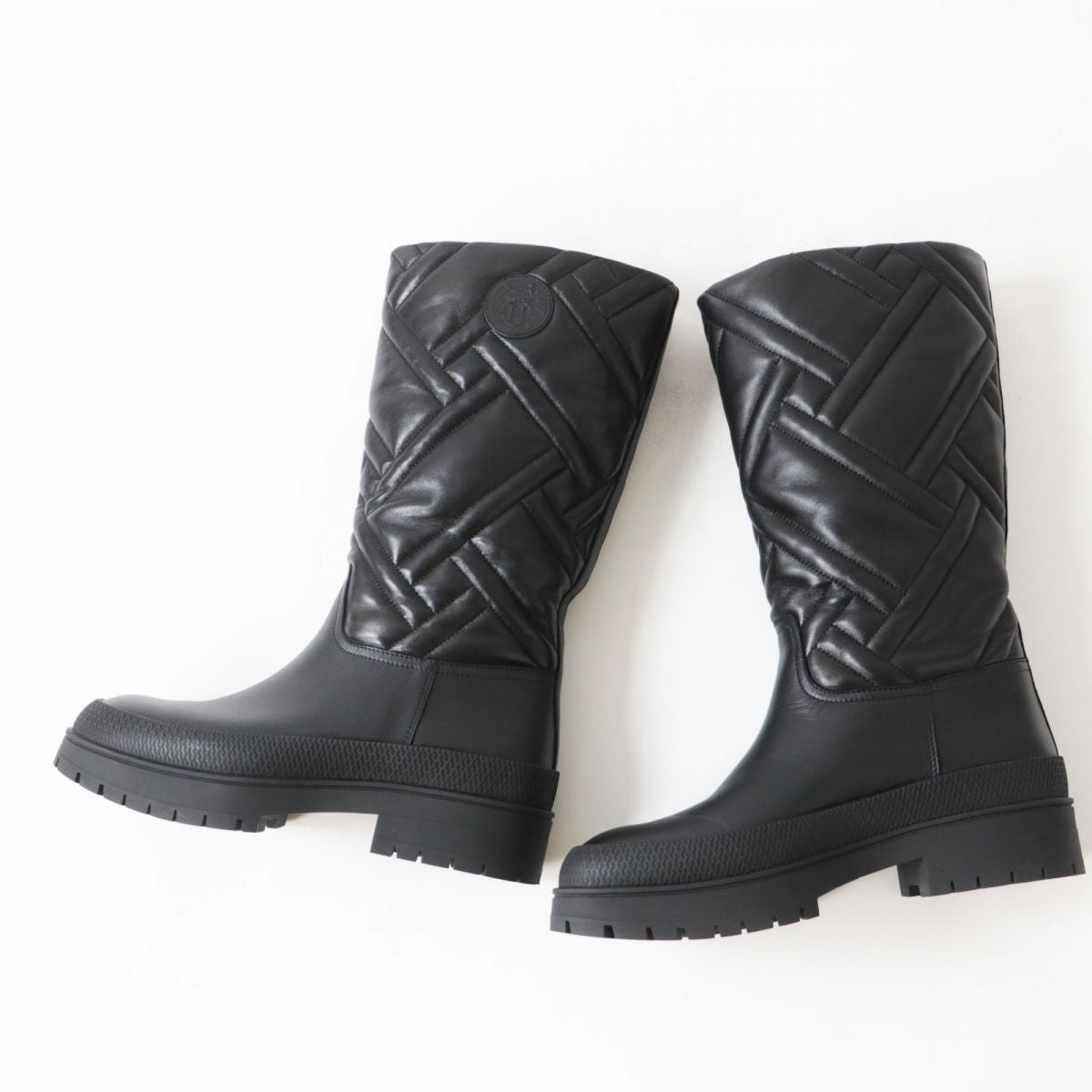 HERMES boots Main: Leather black Women 36 Used