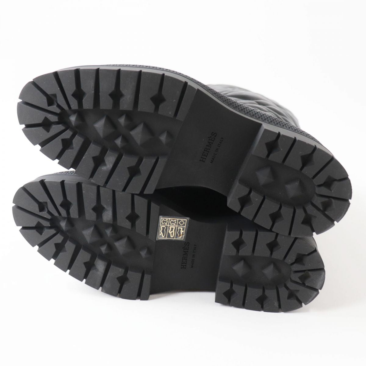 HERMES boots Main: Leather black Women 36 Used
