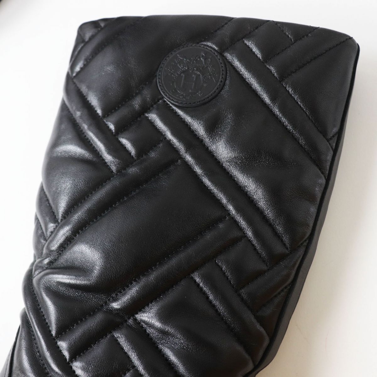 HERMES boots Main: Leather black Women 36 Used