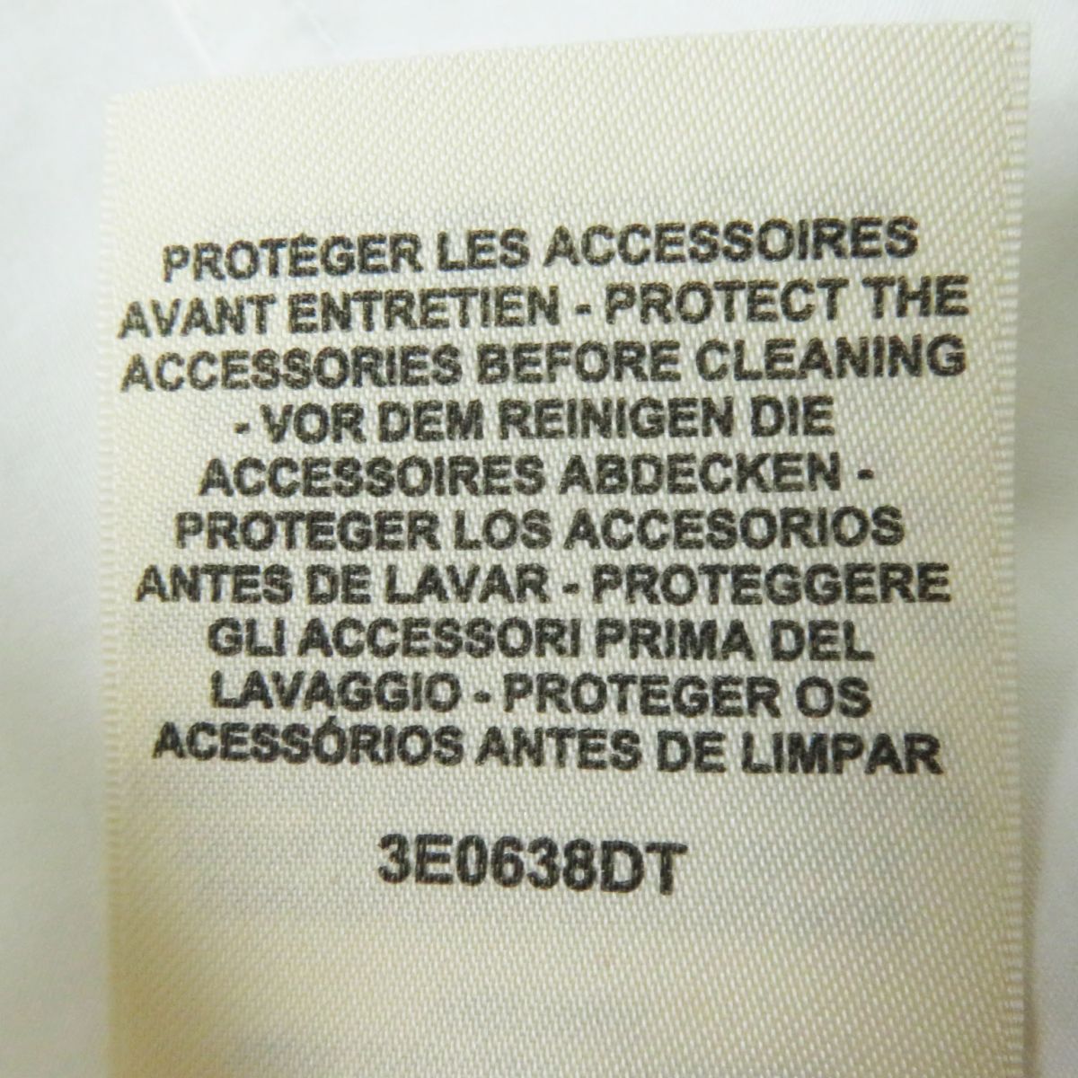 HERMES Long sleeve shirt cotton white 38